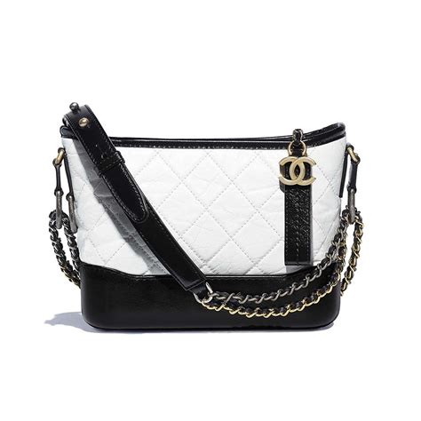 chanel gabrielle white bag|chanel gabrielle bag small price.